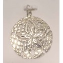 RA1993PS Sterling Silver Large Sanddollar pendant