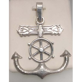 RA1290LGCS Extra Large Fisherman Cross Pendant 