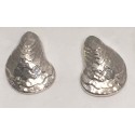 RA3177PERS Sterling Silver Oyster Earrings