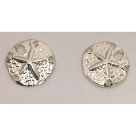 RAAT3452 Medium Sanddollar Post Earrings