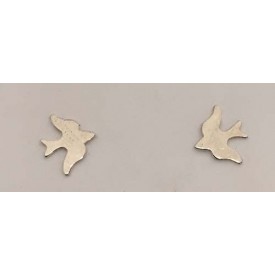 RAAT3099 Small Dove Post Earrings