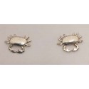 RAAT3779 Small Crab Post Earrings 