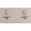 RAAT3336 Small Anchor Post Earrings
