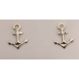 RAAT3336 Small Anchor Post Earrings