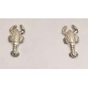 RAAT3791 Small Lobster Post Earrings