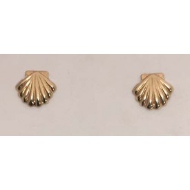 RAAT3438 Tiny Scallop Shell Earring
