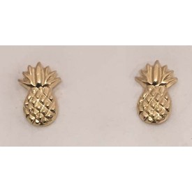RAAT3741 Small Pineapple Post Earrings