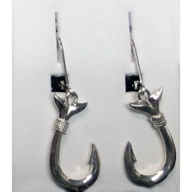 RASMFHL86ES SMALL FISHHOOK LEVERBACK EARRINGS