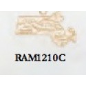 RAM1210C Massachusetts Map Charm