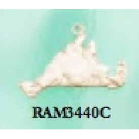 RAM3440C Medium Marthas Vineyard Map Charm