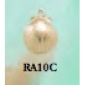RA10C Small Scallop Shell Charm 