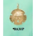 RA30P Medium Sanddollar Pendant 