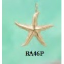 RA46P Medium Starfish Pendant 