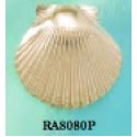 RA8080P Extra Large Scallop Shell Pendant 