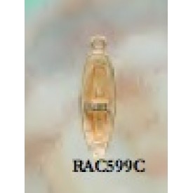 RAC599C Small Dory Boat Charm