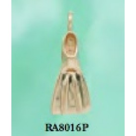 RA8016P Large Scuba Fin Charm