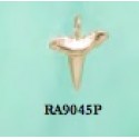 RA9045P Small Shark Tooth Charm