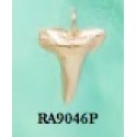 RA9046P Large Shark Tooth Charm