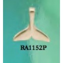 RA1152P Medium Whales Tail Pendant