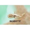 RAM5077P Large Whale Pendant 