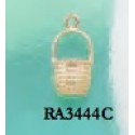 RA3444C Small Nantucket Full Basket Charm