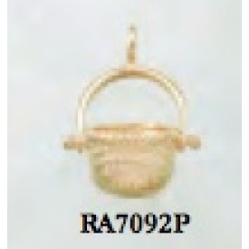 RA7092P Medium Open Lightship Nantucket Basket Pendant 