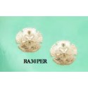 RA30PER Sanddollar Post Earrings