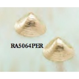 RA5064PER Quahog Post Earrings