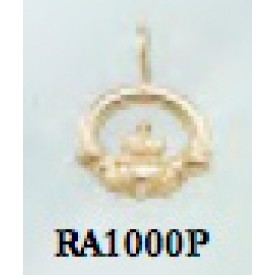 RA1000P Tiny Claddagh Pendant