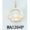 RA1204P Tiny Claddagh Pendant