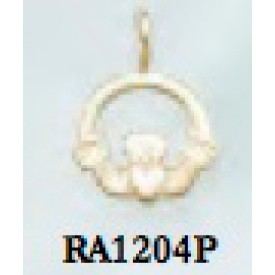 RA1204P Tiny Claddagh Pendant