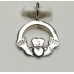 RA1000PS Sterling Silver Tiny Claddagh Pendant