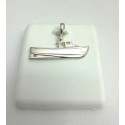 RA7078PS Sterling Silver Lobster Boat Charm 
