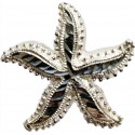 RD1866S Diamond Cut Starfish Pendant