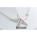 RARD418 Diamond Cut Starfish with Bizmark Chain