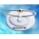 MS1629TW Single Ball Beach Bracelet with Twisted Wire